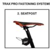Dviračio traukimo diržas TRAX Trax PRO