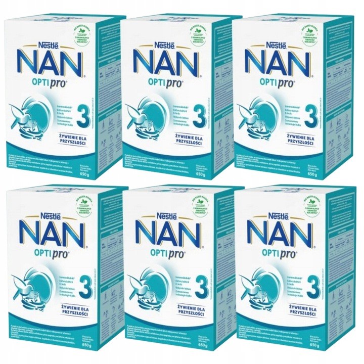 Nestle NAN Optipro3 piens 6 x 650 g
