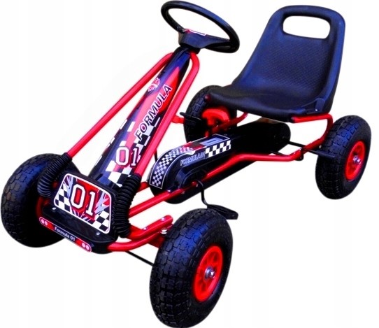 Vaikiškas kartingas R-Sport, Raudona