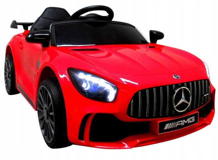 Automobilis vaikams Mercedes GTR-Sr, Raudona