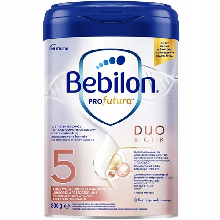 Modifikuotas pienas Bebilon profutura DUO BIOTIK 5, 800 g