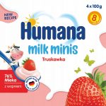 Pienas Humana 4, 3 x 650 g + Humana Milk Minis jogurtinis desertas