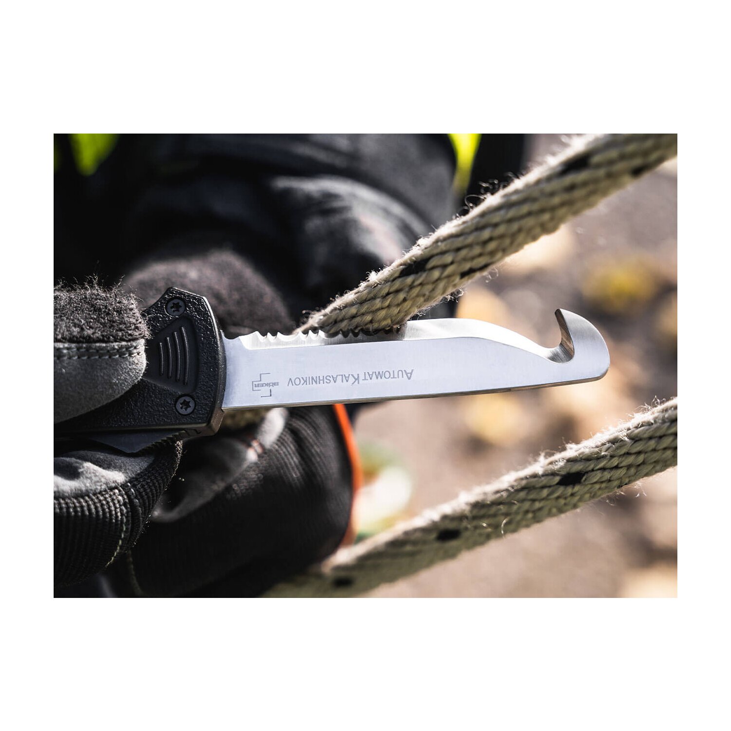 Gelbėjimo peilis Böker Plus KALASHNIKOV RESCUE OTF