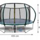 Batutas FIT-NET, 435cm, Žalias