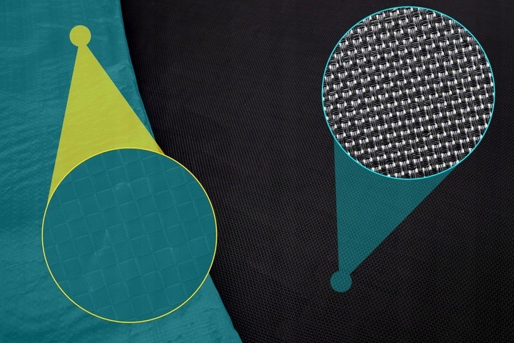 Batutas FIT-NET, 435cm, Žalias