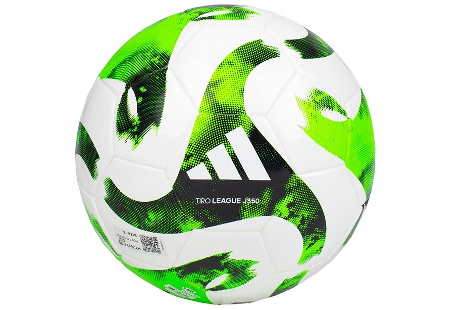 Futbolo kamuolys Adidas, Balta/Žalia